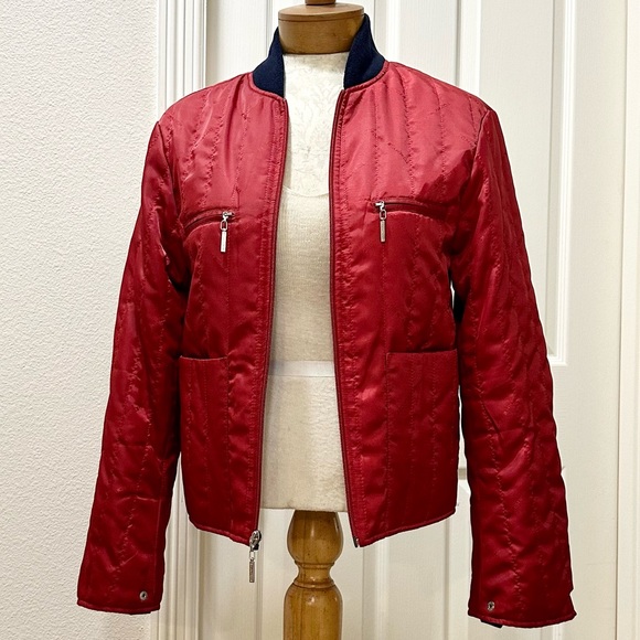 Rare Vtg Tommy Hilfiger Navy Wool Peacoat (2-In-1) Wear Together or Separate - M - Picture 5 of 16